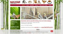 Desktop Screenshot of maxsoe.dk